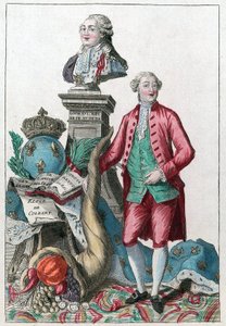 Jacques Necker (1732-1804) - Great Necker, sinun viisas varovaisuus, saa sydämemme tyytyväiseksi; tuot takaisin yltäkylläisyyden Ludvig XVI:n ilon alla - runsauden sarvi - tekijältä French School