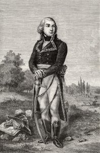 Jean-Baptiste Jourdan, Louis Blancin (1811-82) "Histoire de la Revolution Francaisesta" tekijältä French School