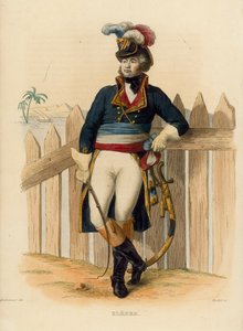 Jean-Baptiste Kleber (värillinen kaiverrus) tekijältä French School