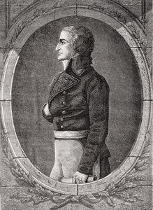 Jean-Jacques Regis de Cambaceres (1753-1824) Parman herttua, Louis Blancin (1811-82) "Histoire de la Revolution Francaise" -teoksesta, kaiverrus Pannemaker (s.1822) 1847-62 tekijältä French School