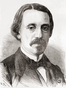 Jean Bernard Léon Foucault, Tieteen ihmeistä, julkaistu n.1870 (kaiverrus) tekijältä French School