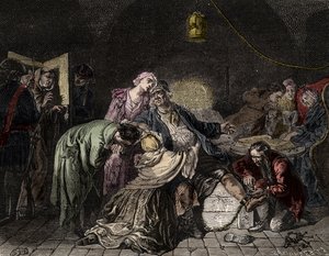 Jean Calas, murhasta syytetty kalvinistinen kauppias tekijältä French School