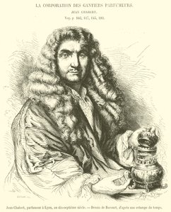 Jean Chabert, parfyymi Lyonissa 1600-luvulla (kaiverrus) tekijältä French School