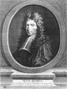 Jean Domat (kaiverrus) tekijältä French School