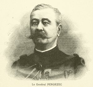 Jean Pendezec, ranskalainen kenraali (kaiverrus) tekijältä French School