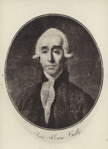 Jean Sylvain Bailly, ranskalainen tähtitieteilijä, matemaatikko ja vallankumouksellinen poliitikko (litho) tekijältä French School