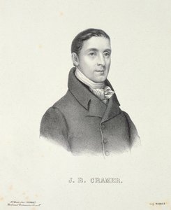 Magnierin kaivertama Johann Baptist Cramer (1771-1858). tekijältä French School