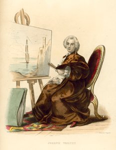 Joseph Vernet (värillinen kaiverrus) tekijältä French School