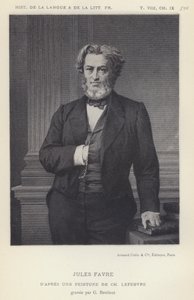 Jules Favre (litho) tekijältä French School