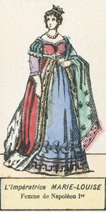 Keisarinna Marie-Louise, Napoleon I:n vaimo (värillinen kaiverrus) tekijältä French School