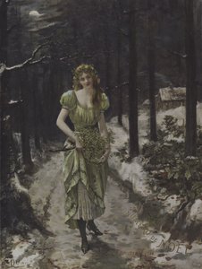 La Fee au Gui (mistelikeiju) (värinen lito) tekijältä French School