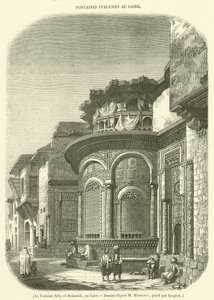 Seby-el-Bedawiehin suihkulähde, Kairo (kaiverrus). tekijältä French School