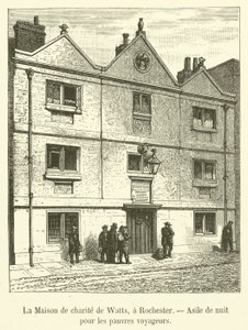 Watts Charity House, Rochester, Night Asylum for Poor Travelers (kaiverrus) tekijältä French School