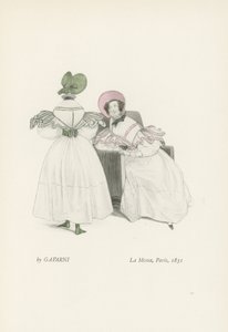 Muoti, Pariisi, 1831 tekijältä French School
