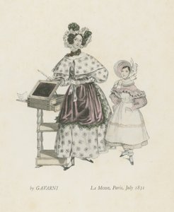 Muoti, Pariisi, heinäkuu 1831 tekijältä French School