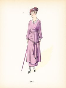 Naisten muoti, 1915 tekijältä French School