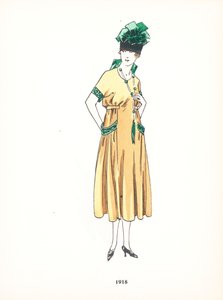 Naisten muoti, 1918 tekijältä French School