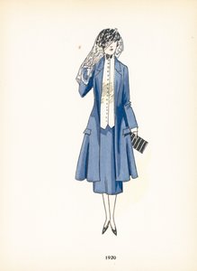 Naisten muoti, 1920 tekijältä French School