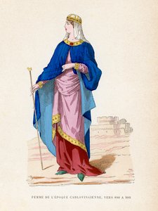Nainen, 890-900 tekijältä French School
