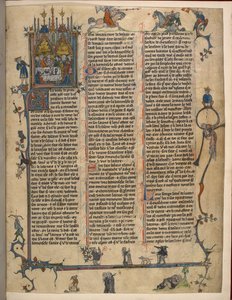Lancelot-Grail (The Prose Vulgate Cycle), lisää MS 10294/1 f.1dr tekijältä French School