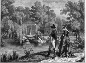 Napoleonin viimeinen oleskelu Malmaisonin palatsissa - Napoleonin ja kuningatar Hortensen viimeinen vierailu La Malmaisoniin, kesäkuu 1815 - Adolphe Thiersin "Histoire de l