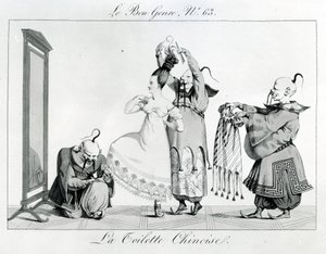 Le Bon Genre - Kiinalainen wc, 1813 tekijältä French School