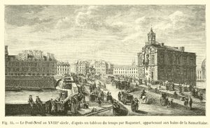 Pont-Neuf 1700-luvulla, Raguenet