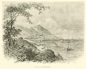 Le Port de Hongkong (kaiverrus) tekijältä French School