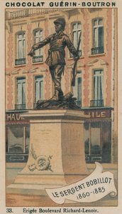 Kersantti Bobillot, 1860-1885, Erigee Boulevard Richard-Lenoir tekijältä French School