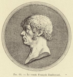 Kreivi Francois Zambeckari (kaiverrus) tekijältä French School