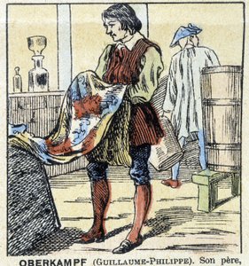 Värjäys Guillaume-Philippe Oberkampf - kuvat d