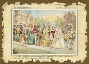 Poistumassa kappelista, Prinsessa tekijältä French School