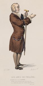 Les Amis De College, Act I, Sc XV (värikaiverrus) tekijältä French School