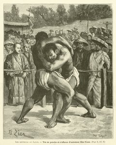 The Wrestlers In Japan (kaiverrus) tekijältä French School