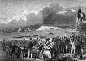 Le Havren regatat vuonna 1857. tekijältä French School