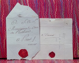 Lettres de cachet (Kuninkaallinen käsky karkottaa tai laittaa joku vankilaan) tekijältä French School