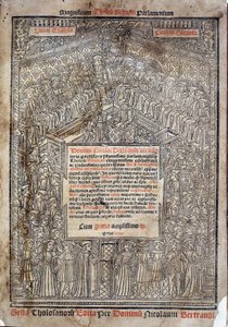 Oikeuskirjallisuus Toulousen parlamentissa teoksessa "De Tholosanorum Gestis", Nicolas Bertrand, Toulouse. tekijältä French School