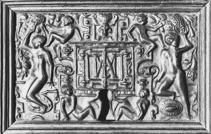 Lukko Anne de Montmorencyn (1493-1567) monogrammilla (rauta) tekijältä French School