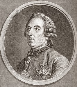 Louis César de La Baume Le Blanc, duc de Vaujours, duc de La Vallière, 1708 1780. Ranskalainen aatelismies, bibliofiili ja sotilas. Les Heures Libres, julkaistu 1908. tekijältä French School