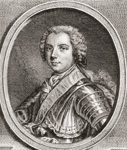Ludvig, Ranskan Dauphin, 1729 1765. Kuningas Ludvig XV:n ainoa elossa oleva poika. Kohdasta Les Heures Libres, julkaistu 1908. tekijältä French School