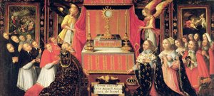 Ludvig XIII (1601-43) Anna Itävalta (1601-66) Infanta Espanjasta ja Gaston de France (1608-60) Orléansin herttua ennen pyhää sakramenttia tekijältä French School