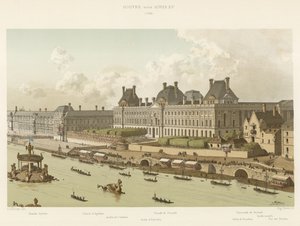 Louvre Louis XV:n aikana, 1739 tekijältä French School