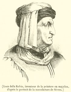 Luca della Robia, majolikamaalauksen (kaiverrus) keksijä tekijältä French School