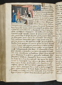 MS Hunter 252 173v sivu Cent Nouvelles Nouvellesista, n. 1461-62 tekijältä French School