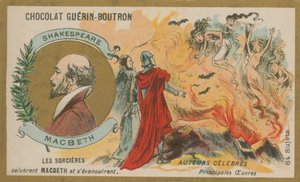 Macbeth, Chocolat Guerin-Boutron -kauppakortti