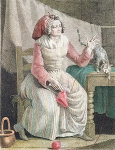 Madame Sans Culotte, n. 1789 tekijältä French School