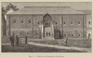 Romanoffien talo, Kostroma (kaiverrus) tekijältä French School