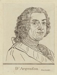 Marc-Pierre de Voyer de Paulmy dArgenson, Ranskan valtiomies tekijältä French School