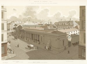 Marche du Temple, 1840, ja Siunatun Sakramentin ikuisen palvonnan luostari tekijältä French School