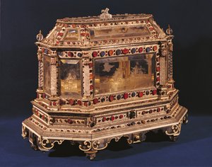 Avioliitto, 1753 (norsunluu, emali, kristalli ja puolijalokivet)
